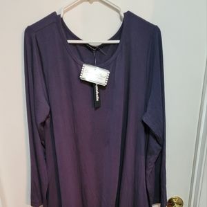 Annabelle Purple Long Sleeve Dress